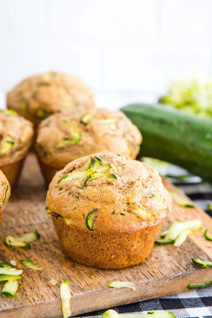 Vegan Zucchini Bread Muffins