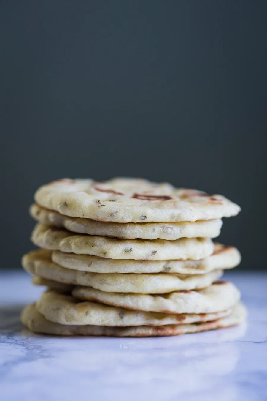Mini Garlic Flatbread (Vegan)