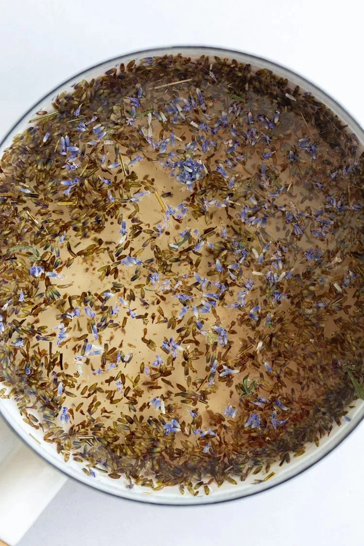 How to Make Lavender Syrup