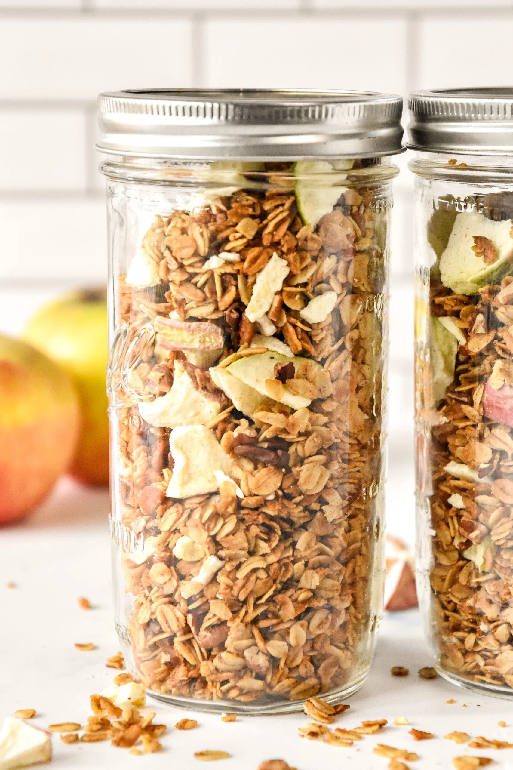 Homemade Apple Pie Spiced Granola
