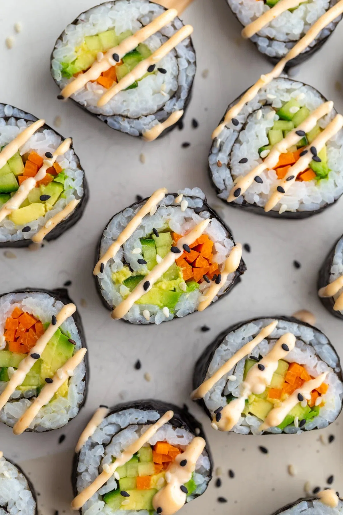 Cucumber Rolls (Easy Vegan Sushi Rolls)