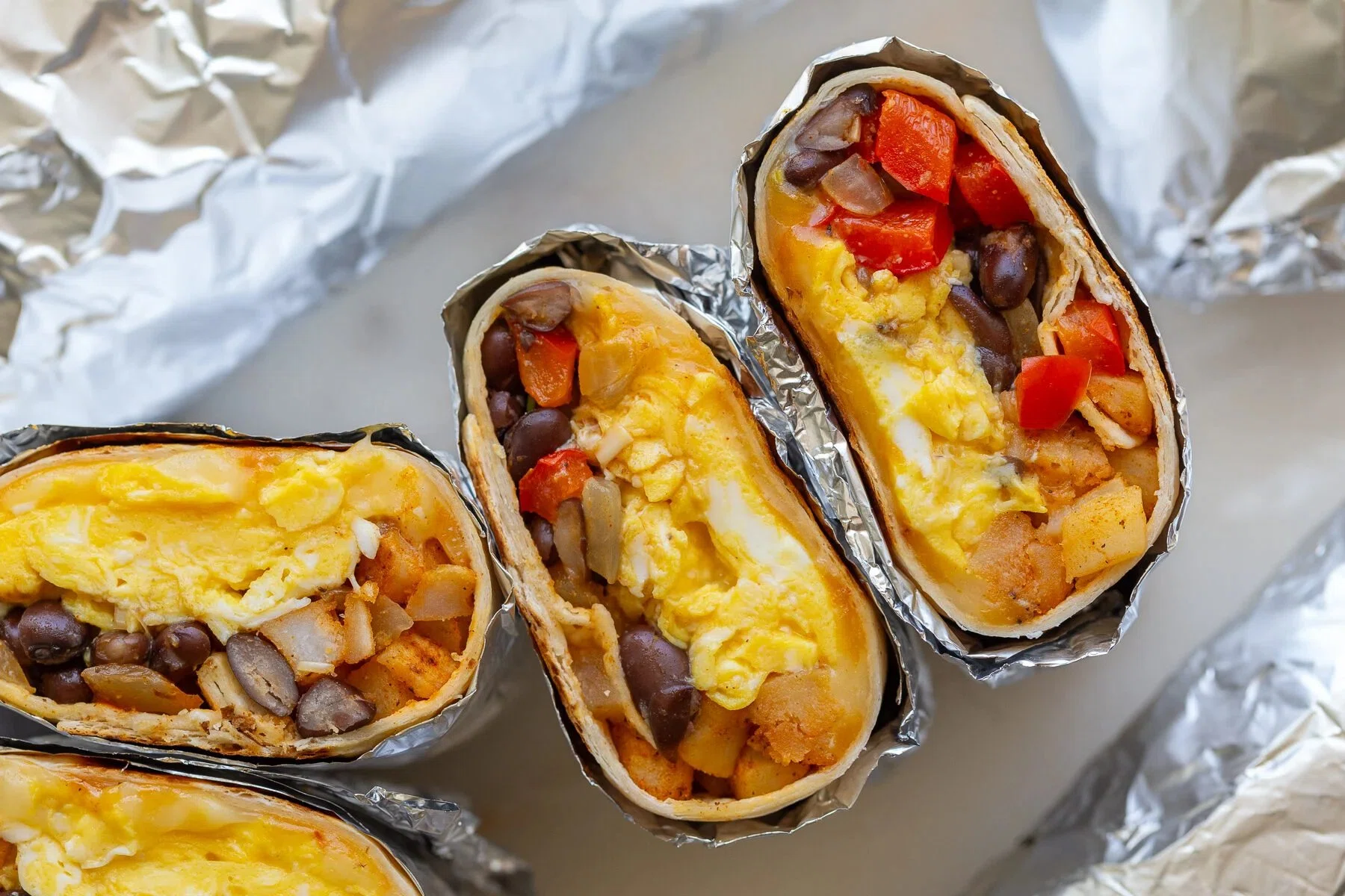 Easy Vegetarian Breakfast Burritos (Freezer-Friendly & Protein-Packed!)