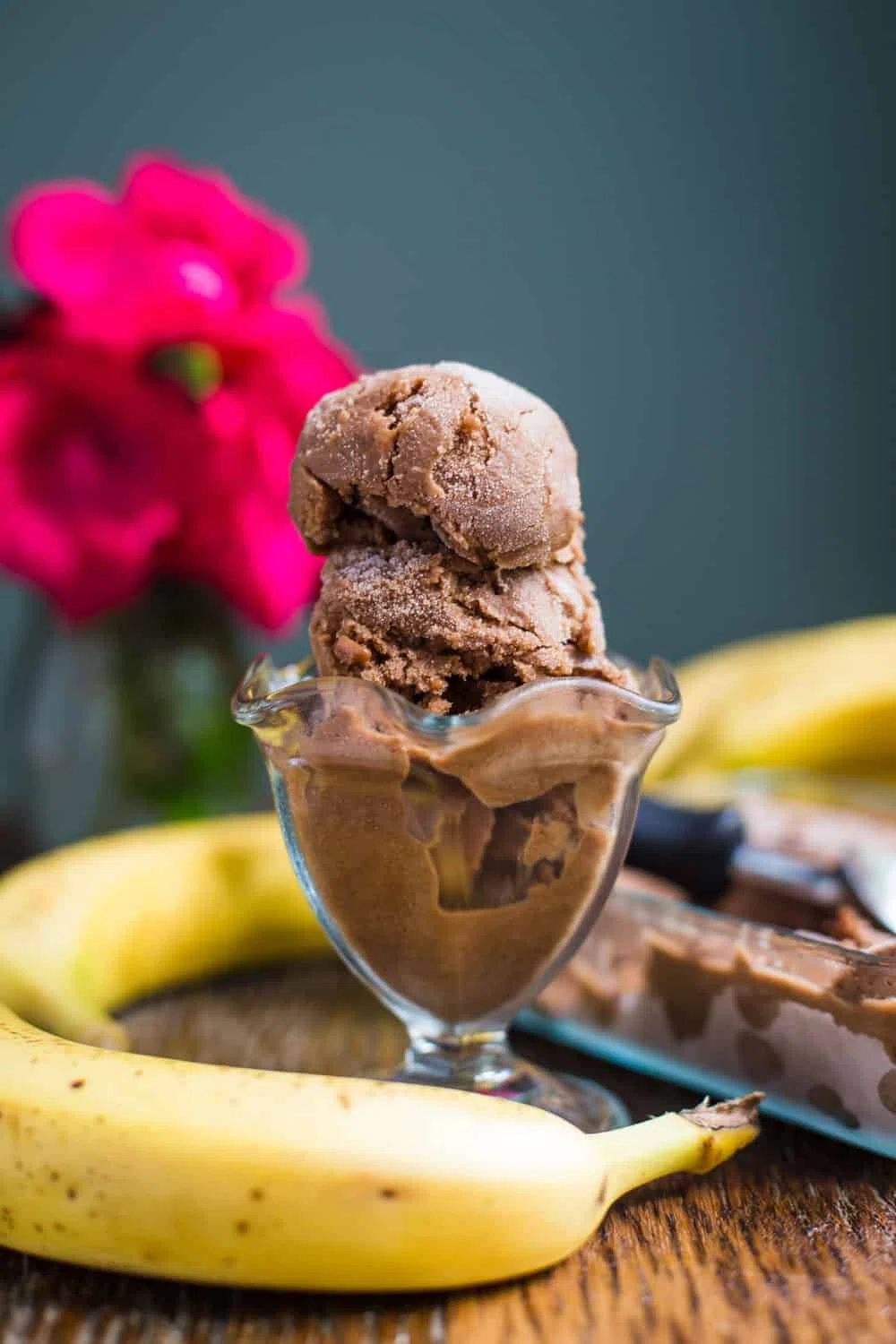 Chocolate Peanut Butter “Nice Cream”
