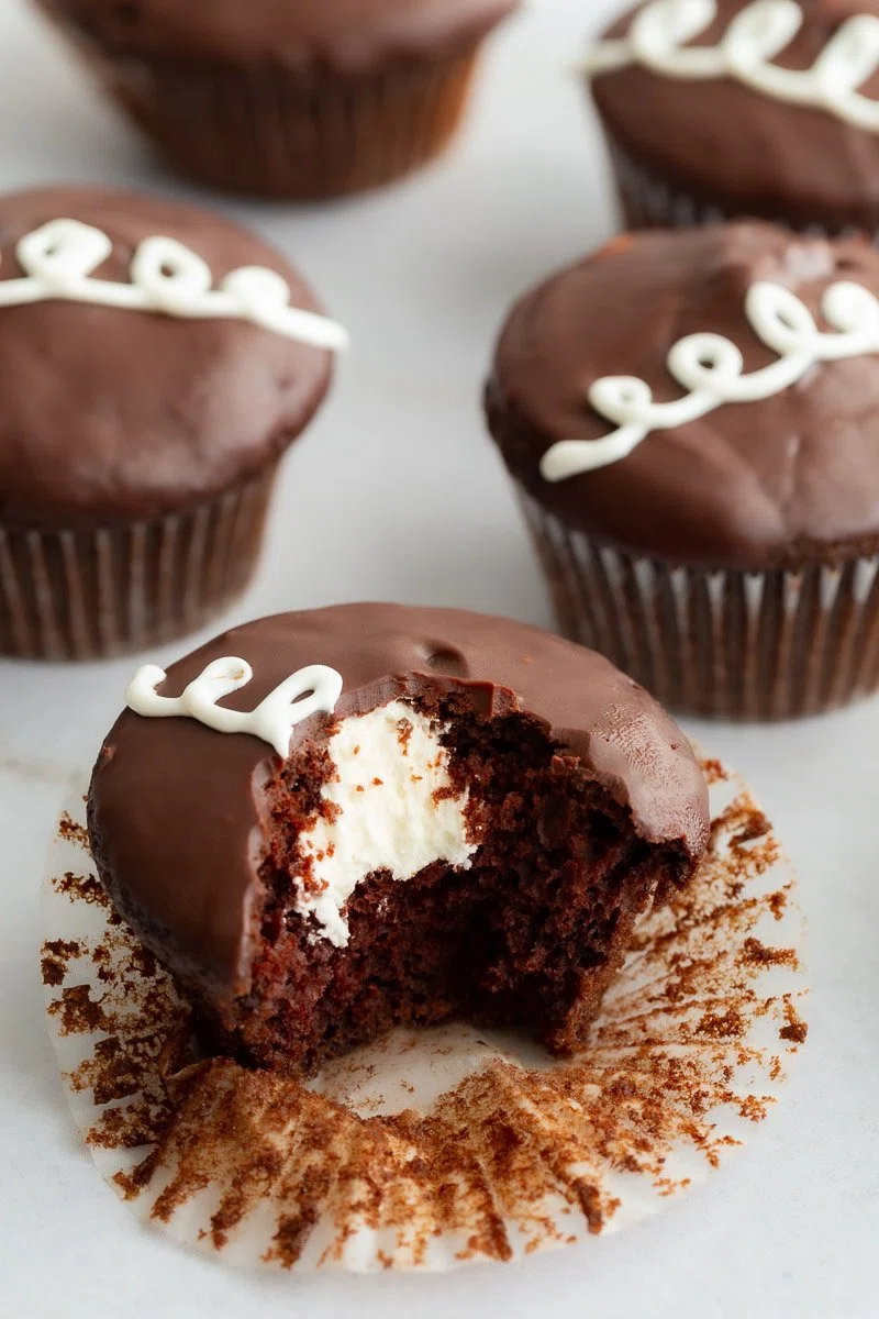 Vegan Hostess Cupcakes
