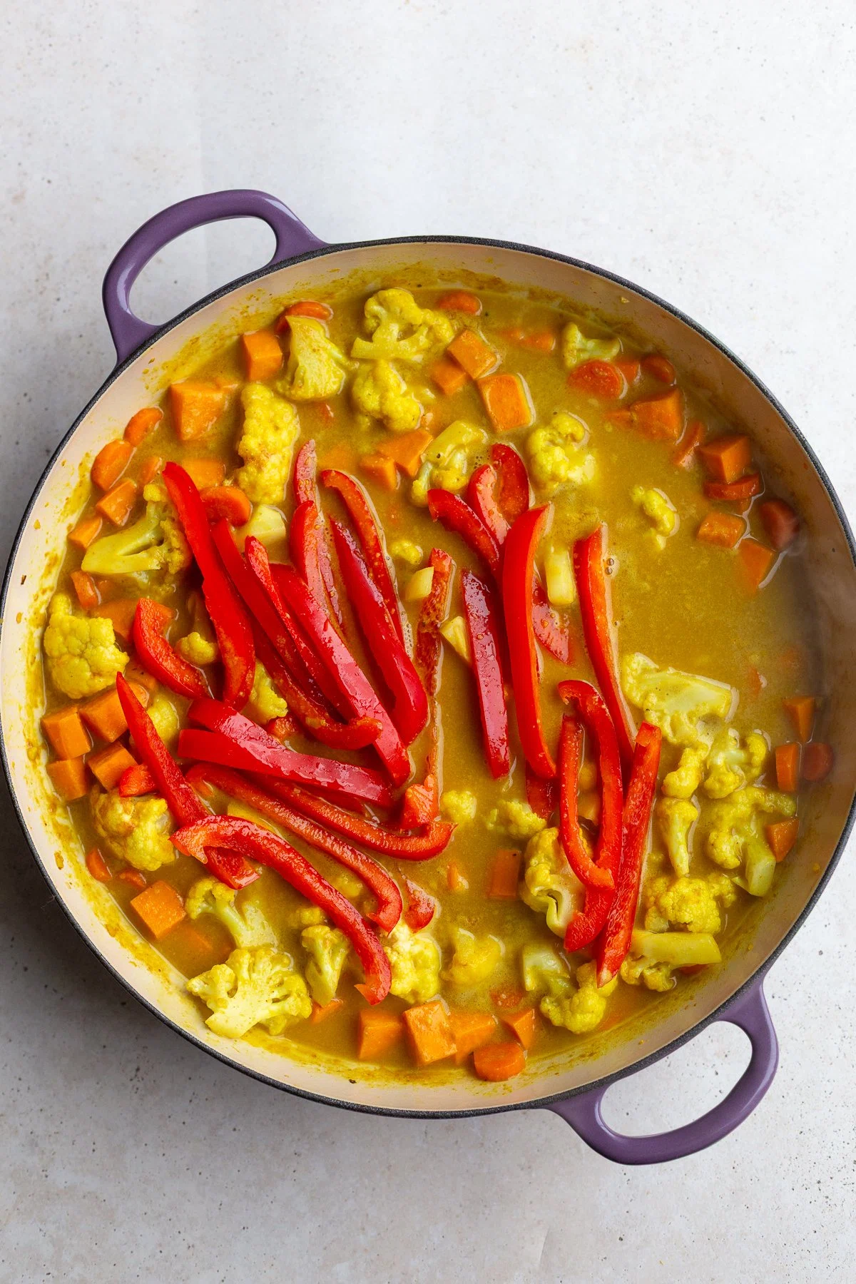 Chickpea & Sweet Potato Coconut Curry (vegan)