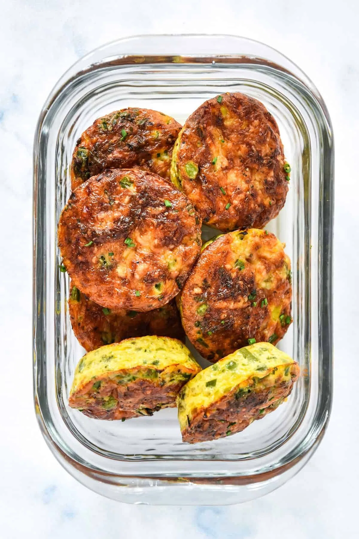 Spring Vegetable Mini Crustless Quiches