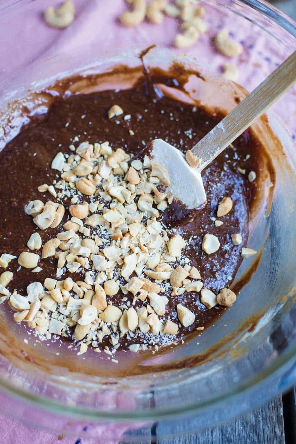 Mocha Cashew Brownies