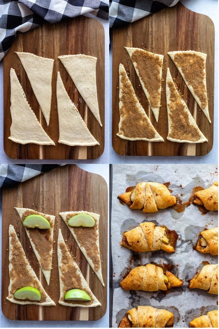 Apple Pie Crescent Rolls