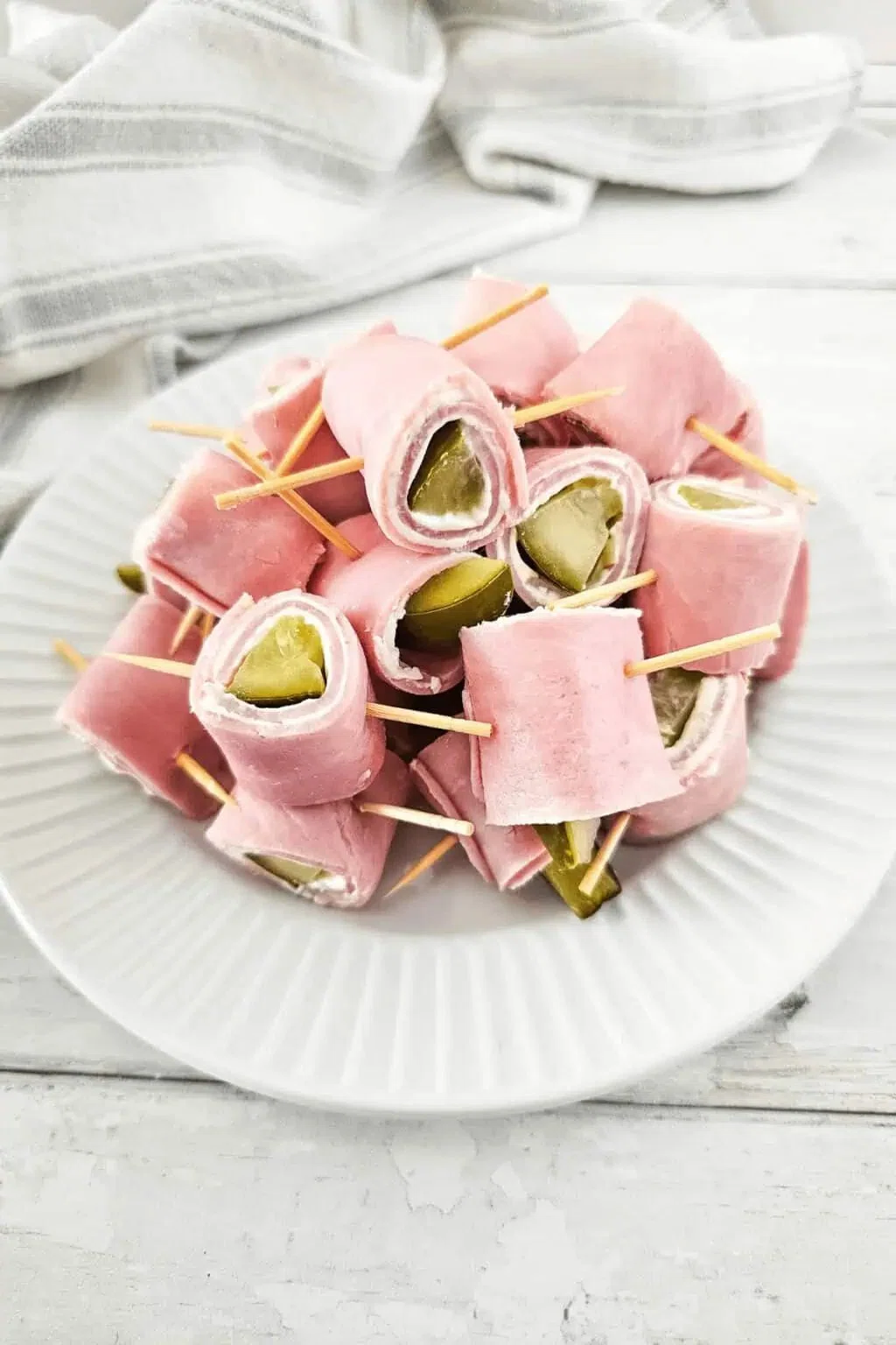 Ham and Pickle Roll Ups
