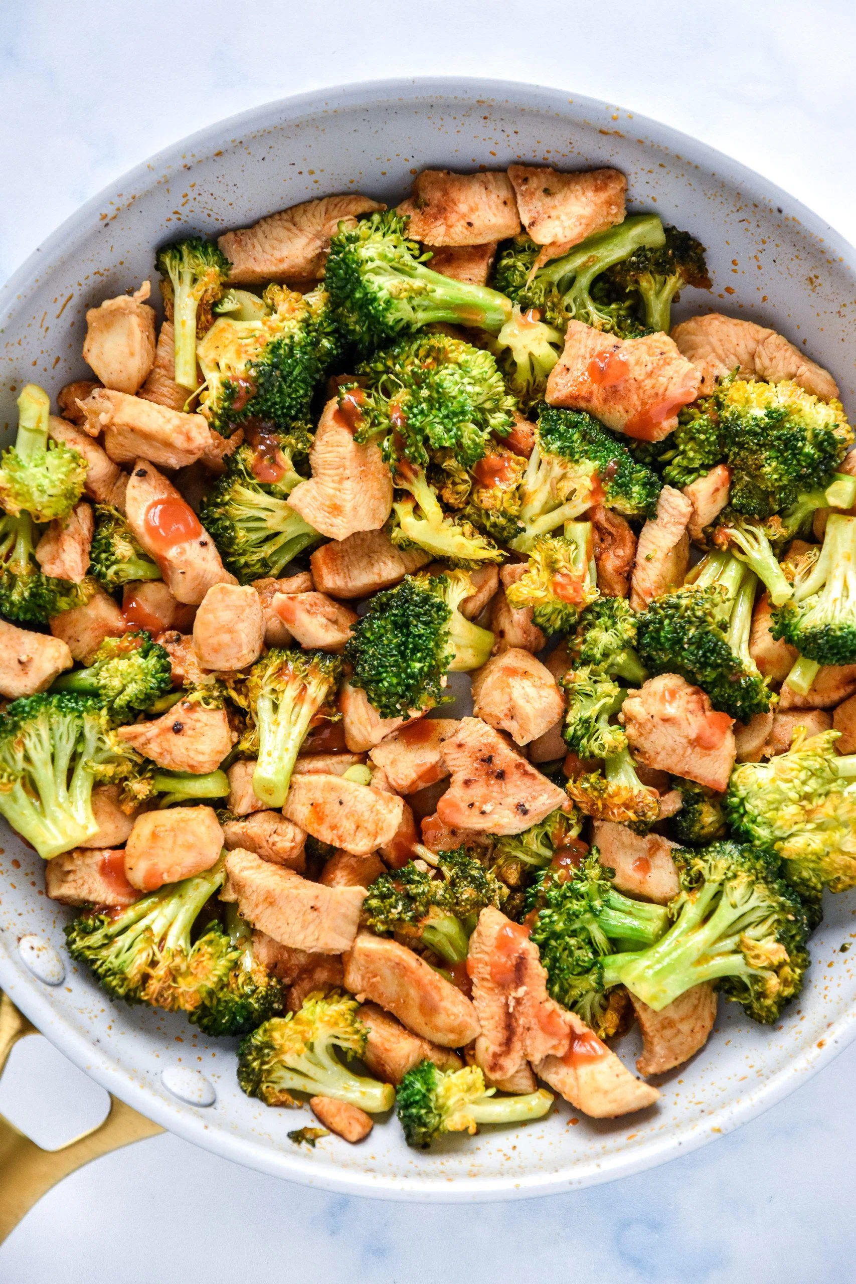 Buffalo Chicken and Broccoli Meal Prep