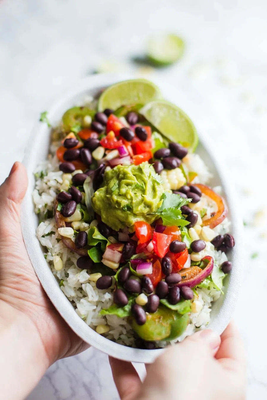 Chipotle Inspired Vegan Burrito Bowl
