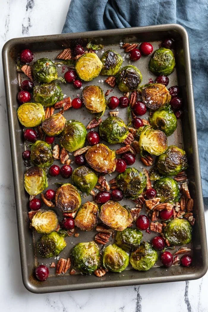 Cranberry Brussels Sprouts