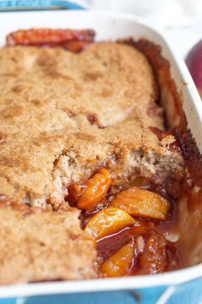 Old Fashioned Peach Cobbler