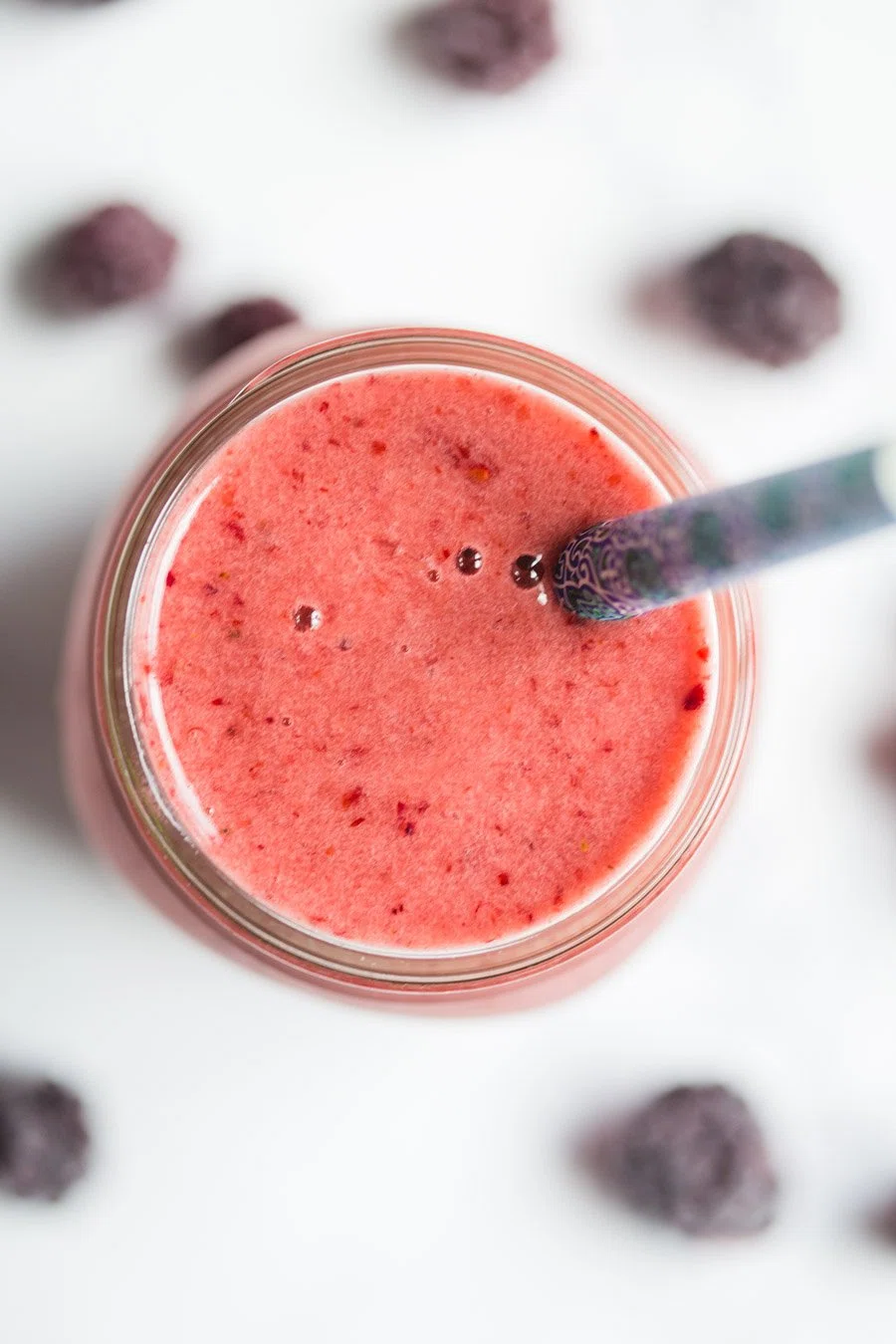 Blackberry Kombucha Smoothie