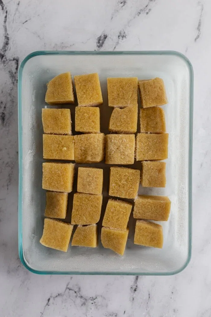 Tofu Satay with Peanut Sauce