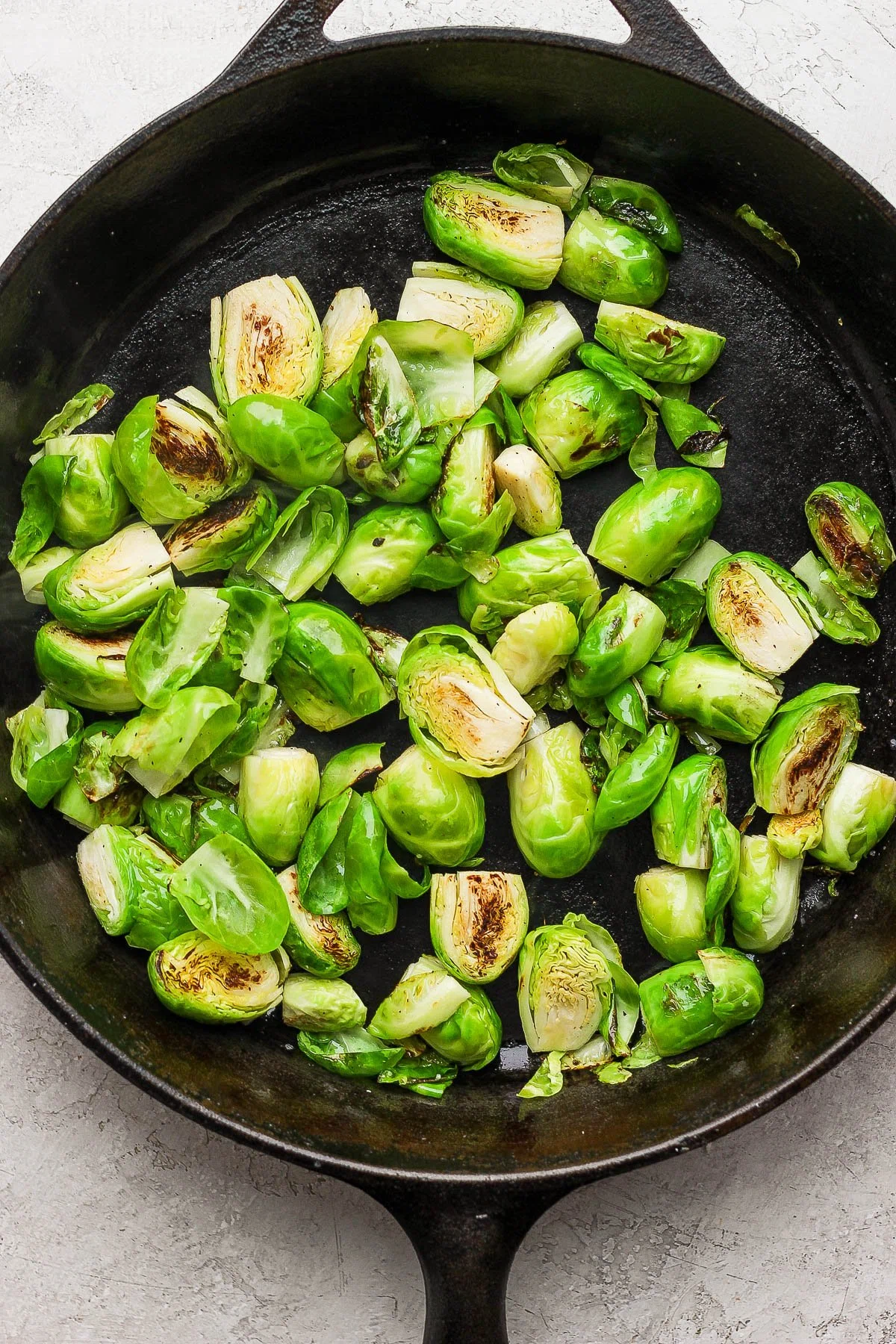 Easy Sautéed Brussels Sprouts