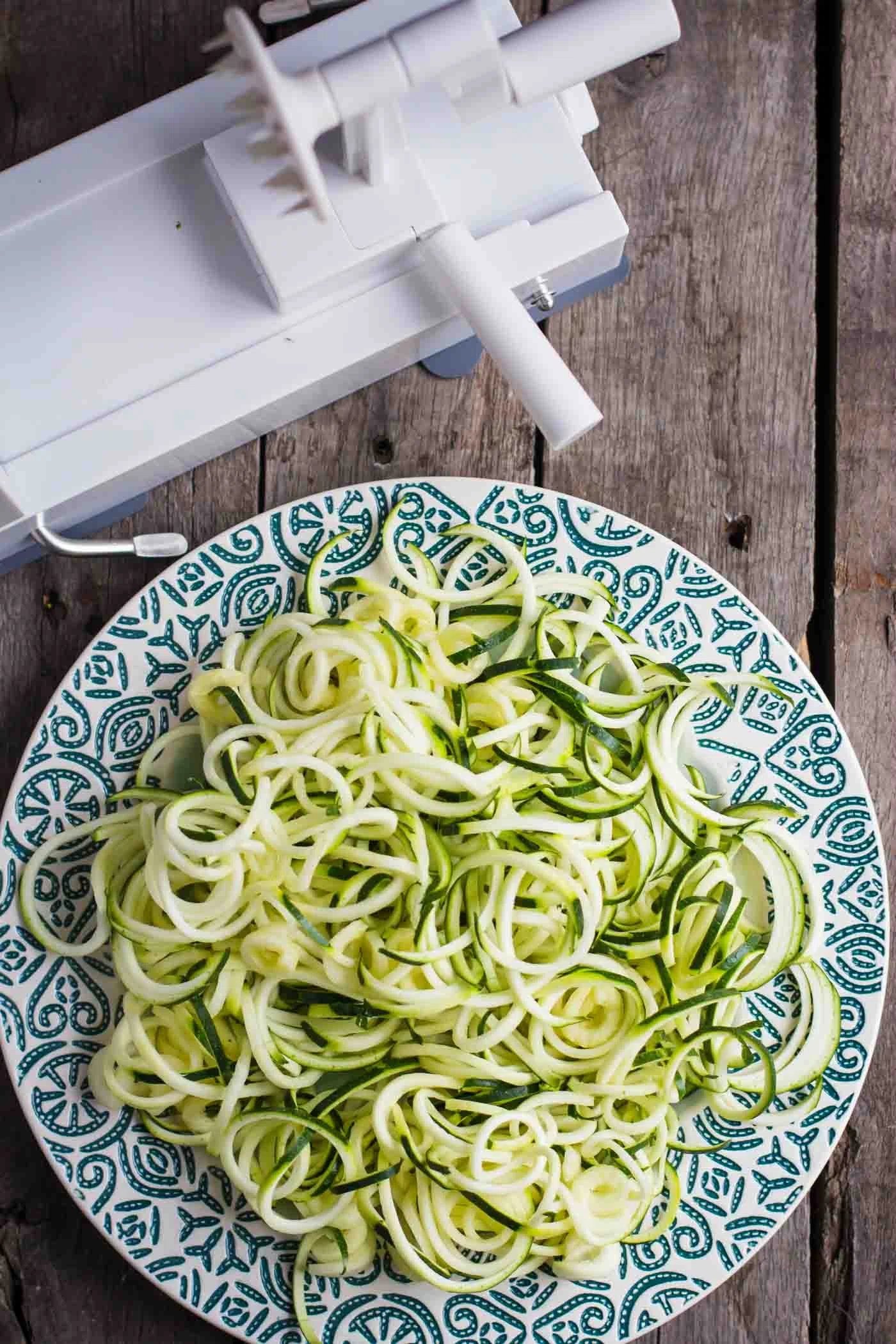 Zucchini Noodle Ramen Soup