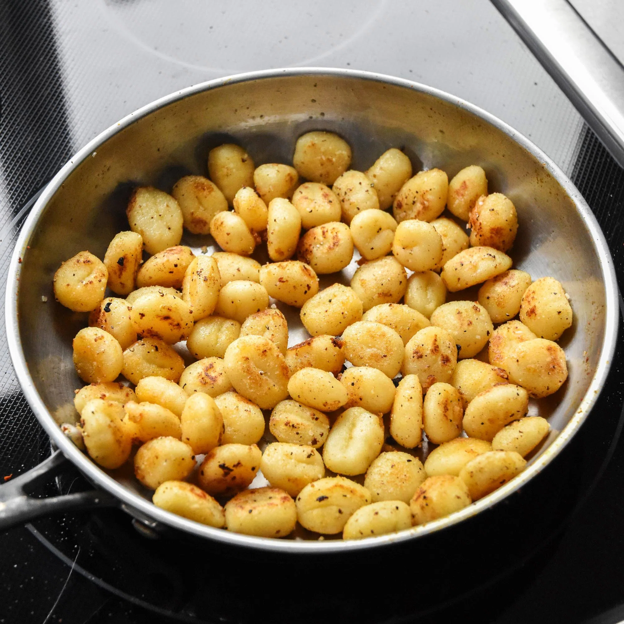 One-Pan Soy Chorizo Gnocchi Skillet