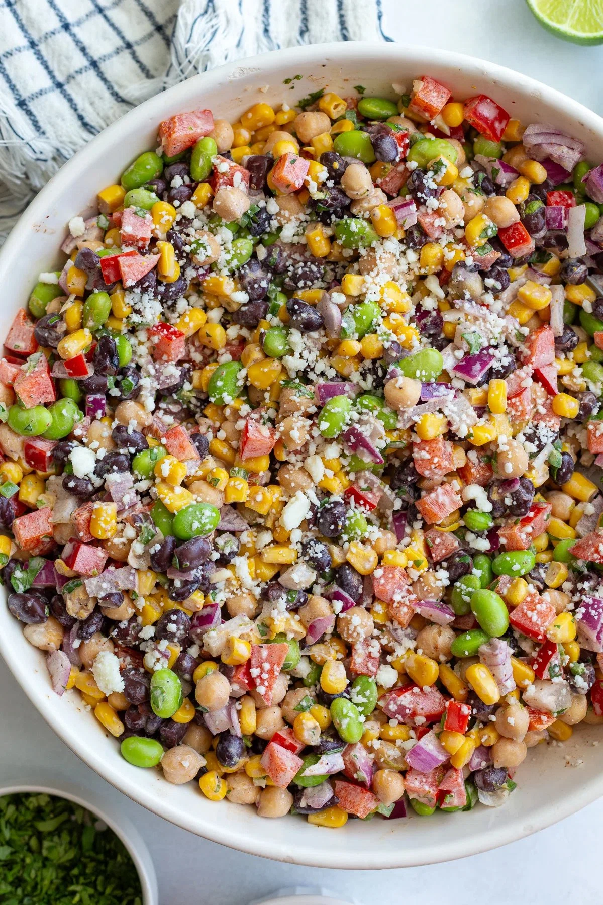 Mexican Street Corn Dense Bean Salad