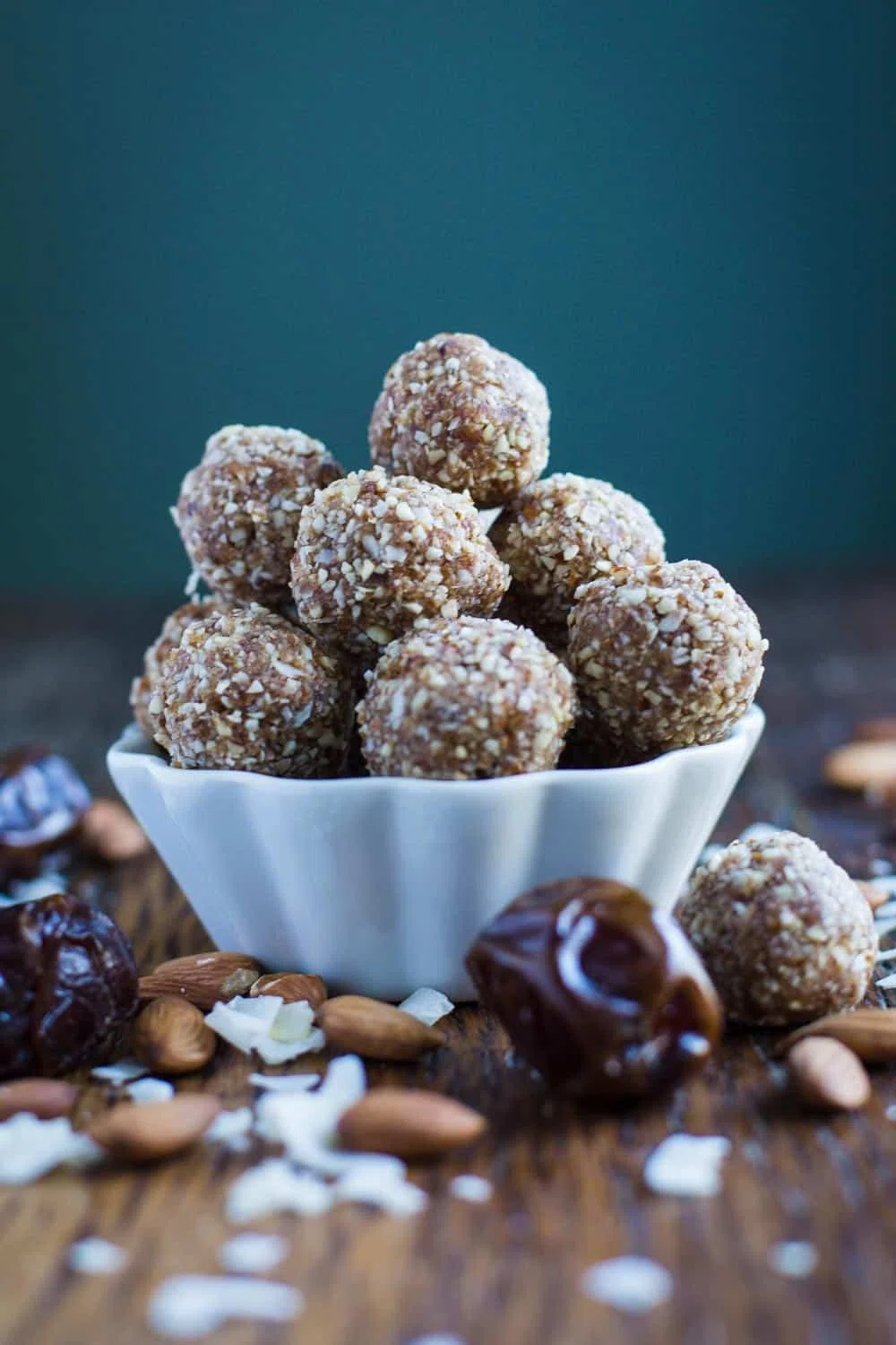 Coconut Almond Date Rolls