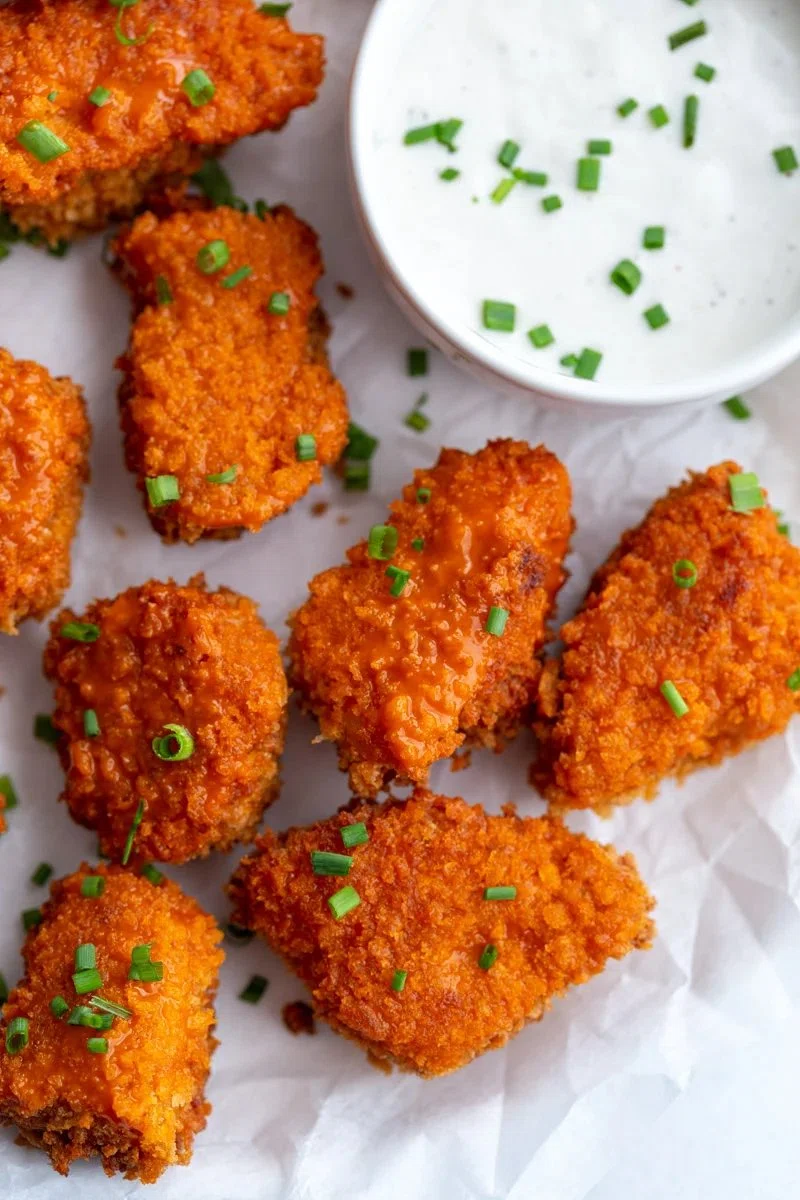 Buffalo Tempeh “Wings”