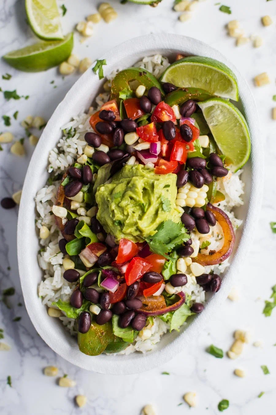 Chipotle Inspired Vegan Burrito Bowl