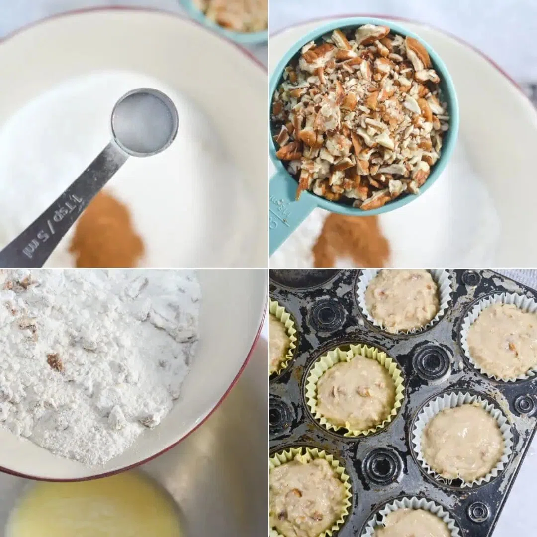 Cinnamon Muffins with Pecans