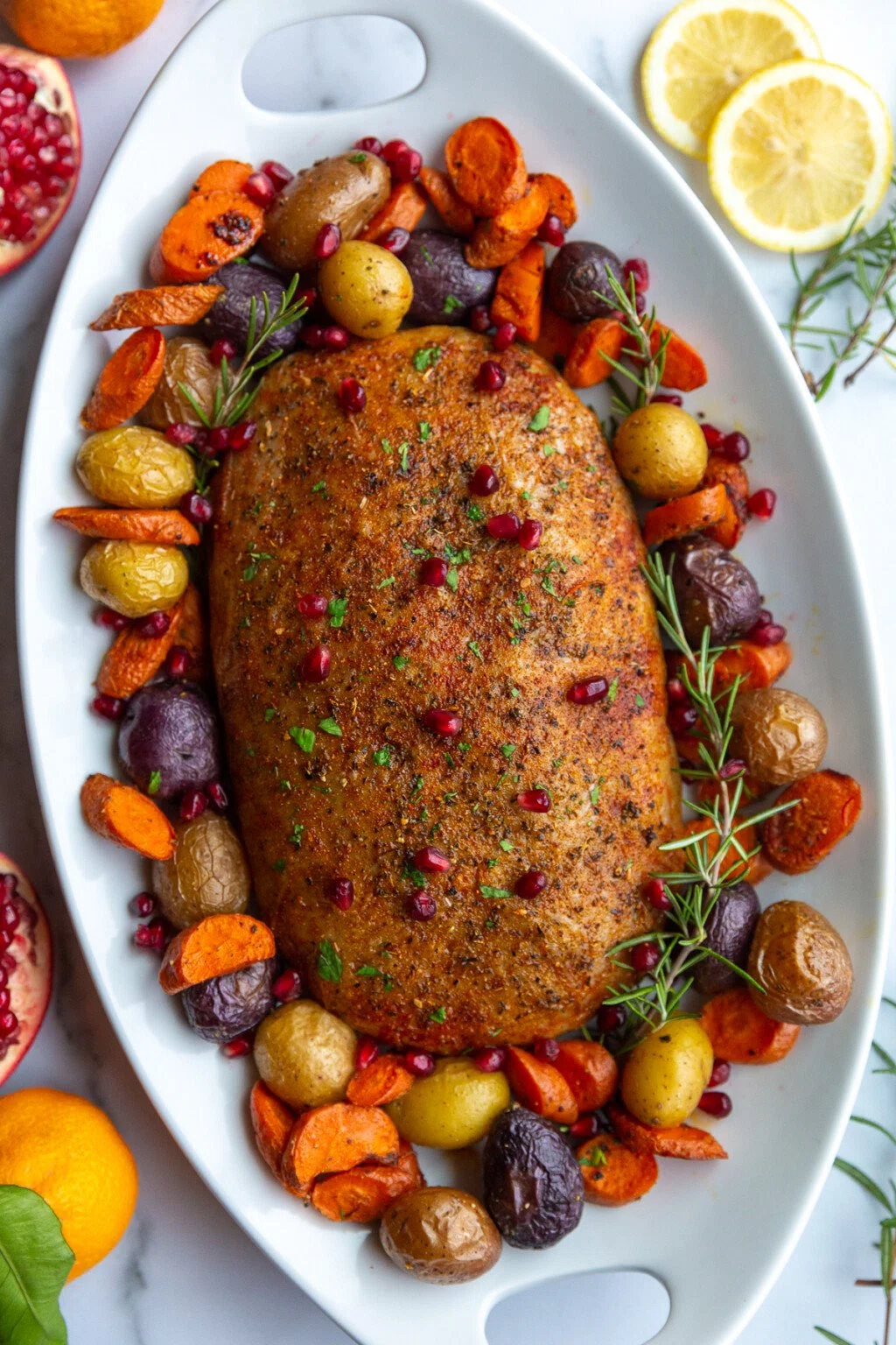 Stuffed Vegan “Turkey”