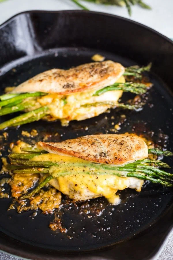 Asparagus & Cheese Stuffed Chicken