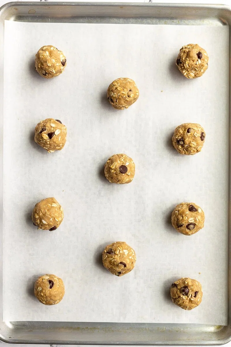 Thick & Chewy Vegan Oatmeal Cookies