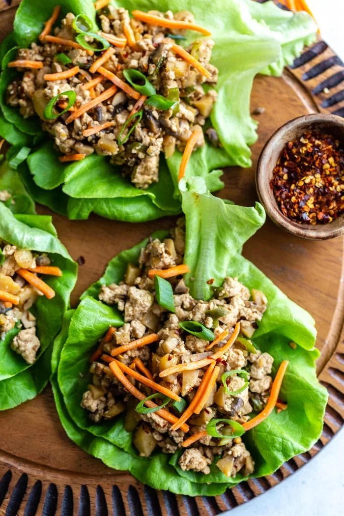Tofu Lettuce Wraps