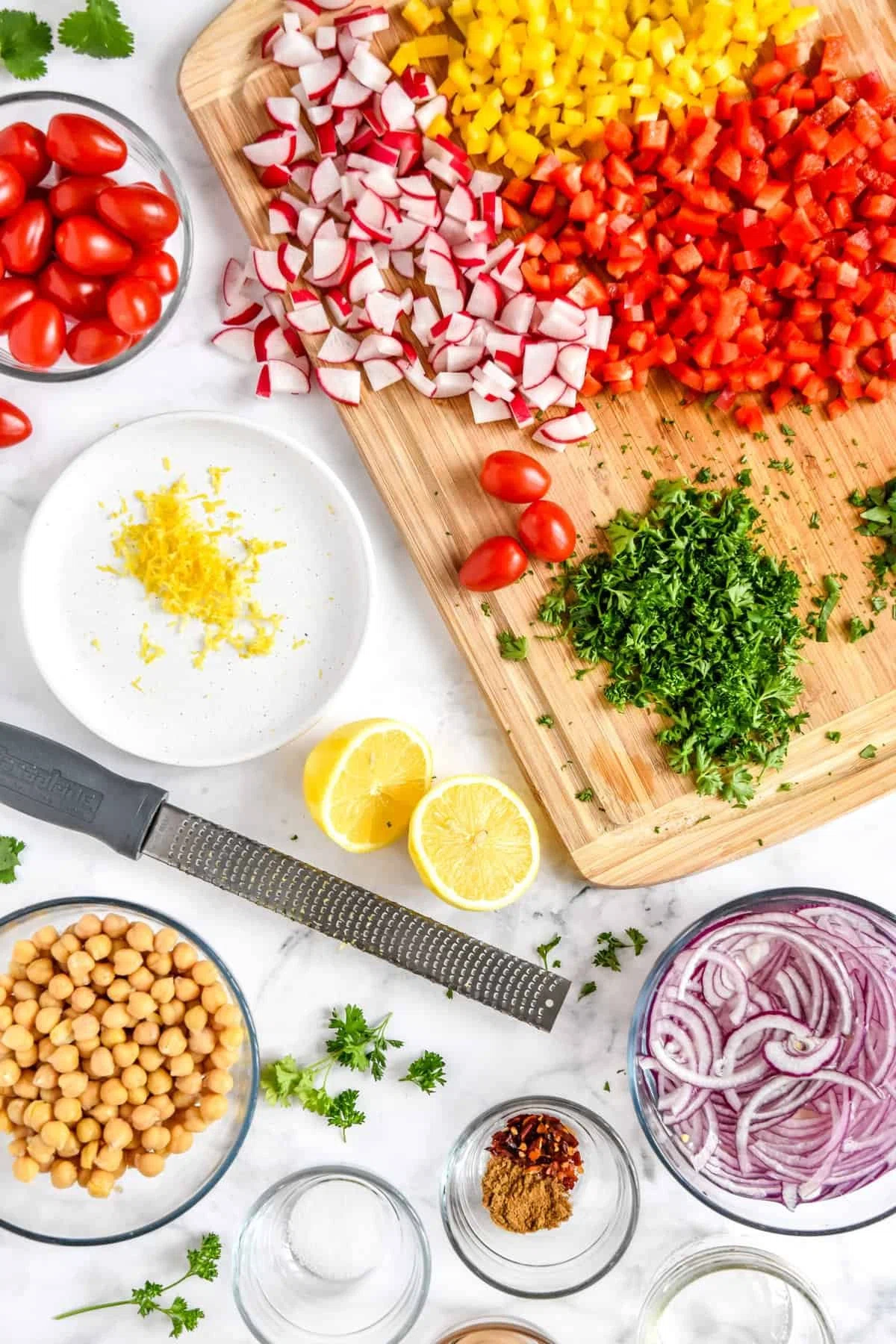 Make-Ahead Vegan Chickpea Salad