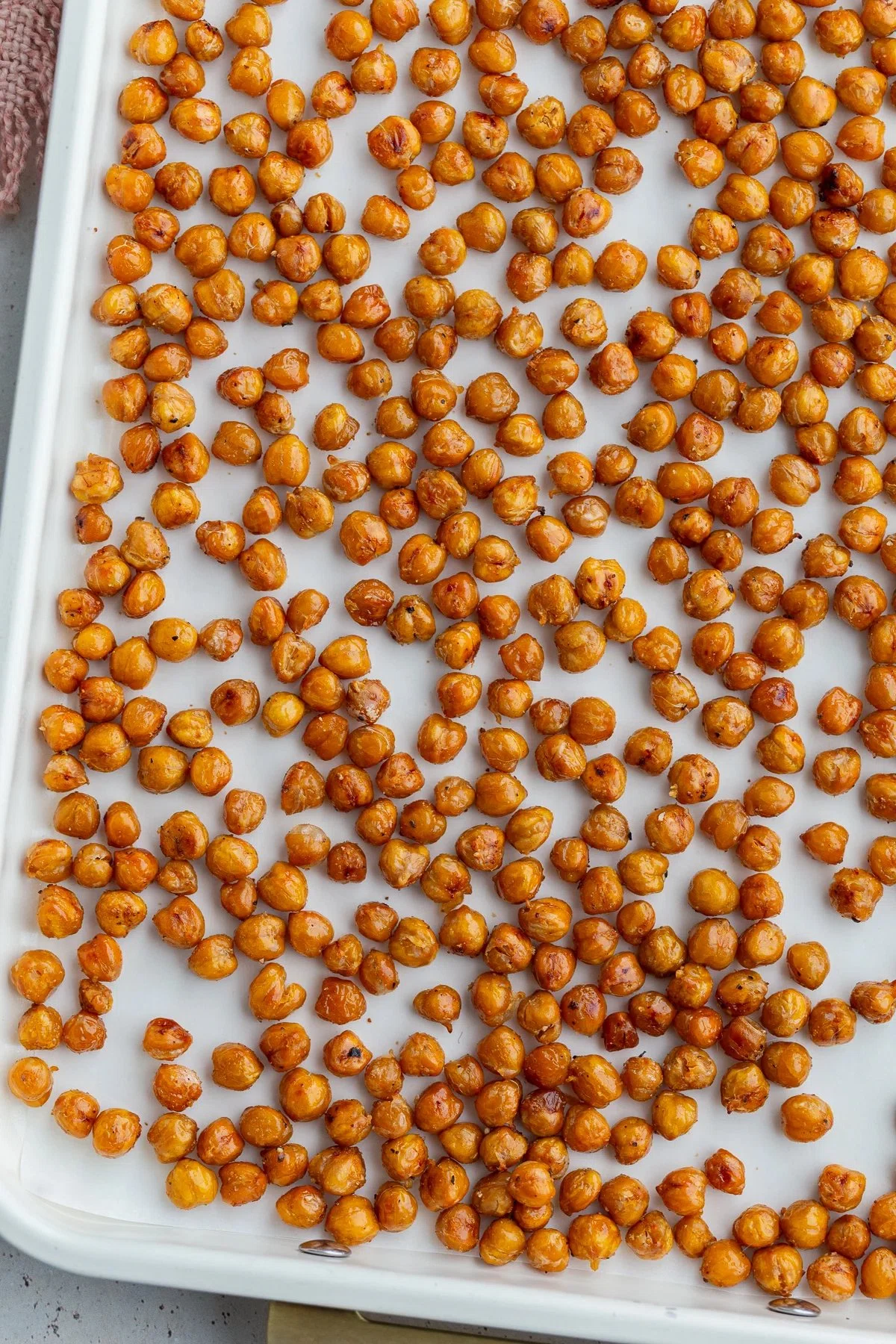 Crispy Chickpeas (Oven Roasted)