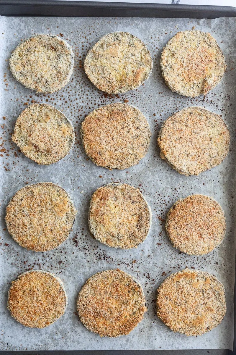 Baked Eggplant Parmesan