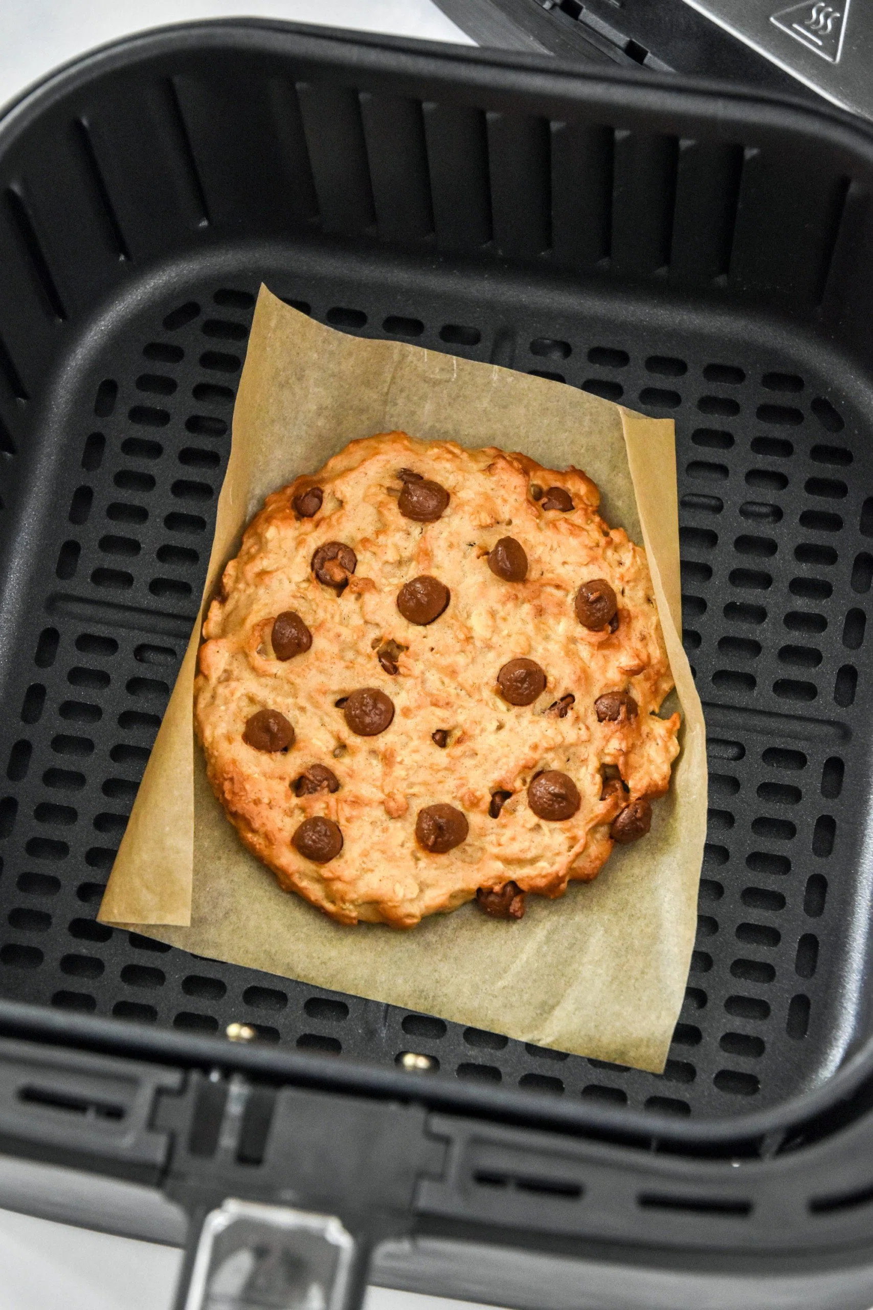 Air Fryer Banana Oatmeal Cookie For One