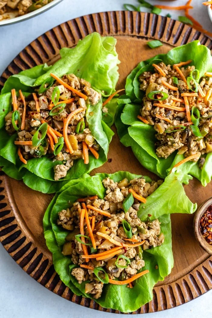 Tofu Lettuce Wraps