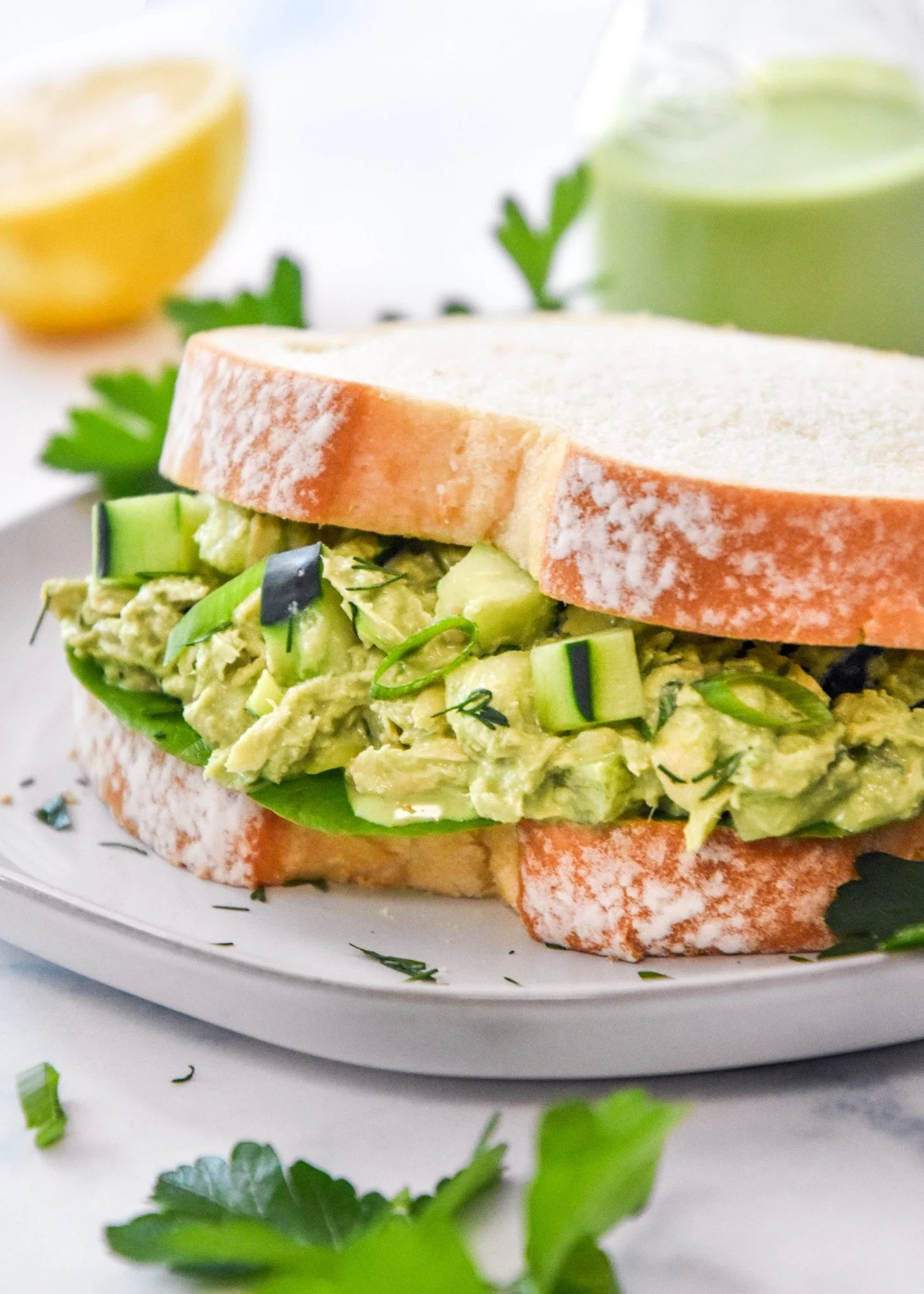 Green Goddess Tuna Salad