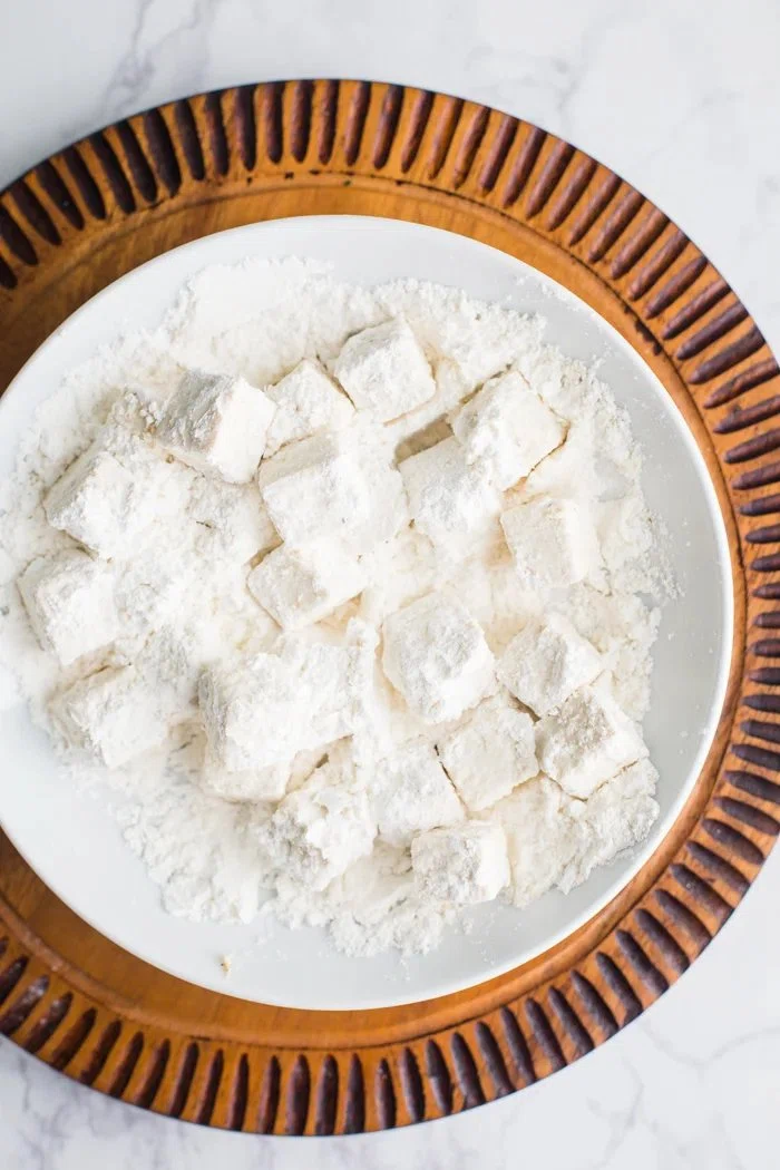Crispy Tofu with Sweet Chile Sauce