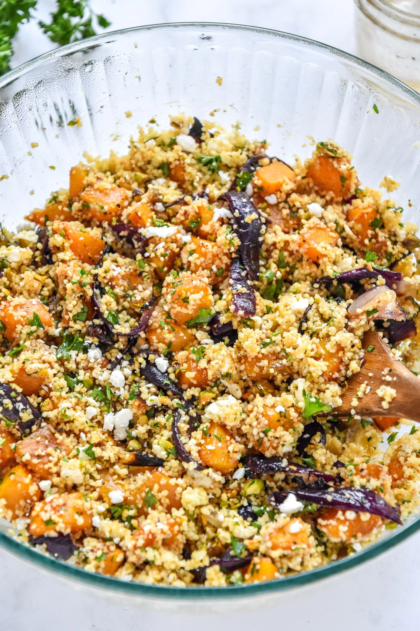 Roasted Butternut Squash Couscous Salad
