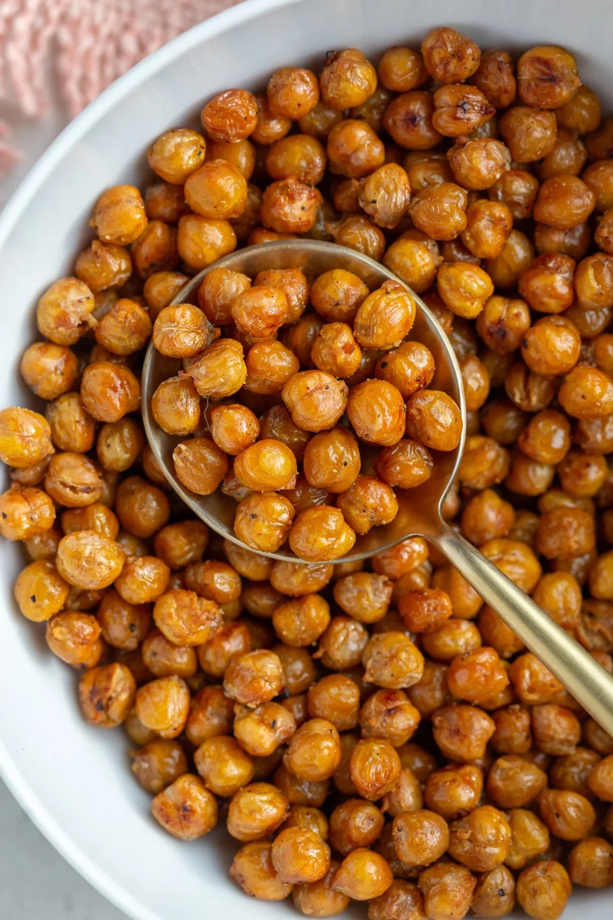 Crispy Chickpeas (Oven Roasted)