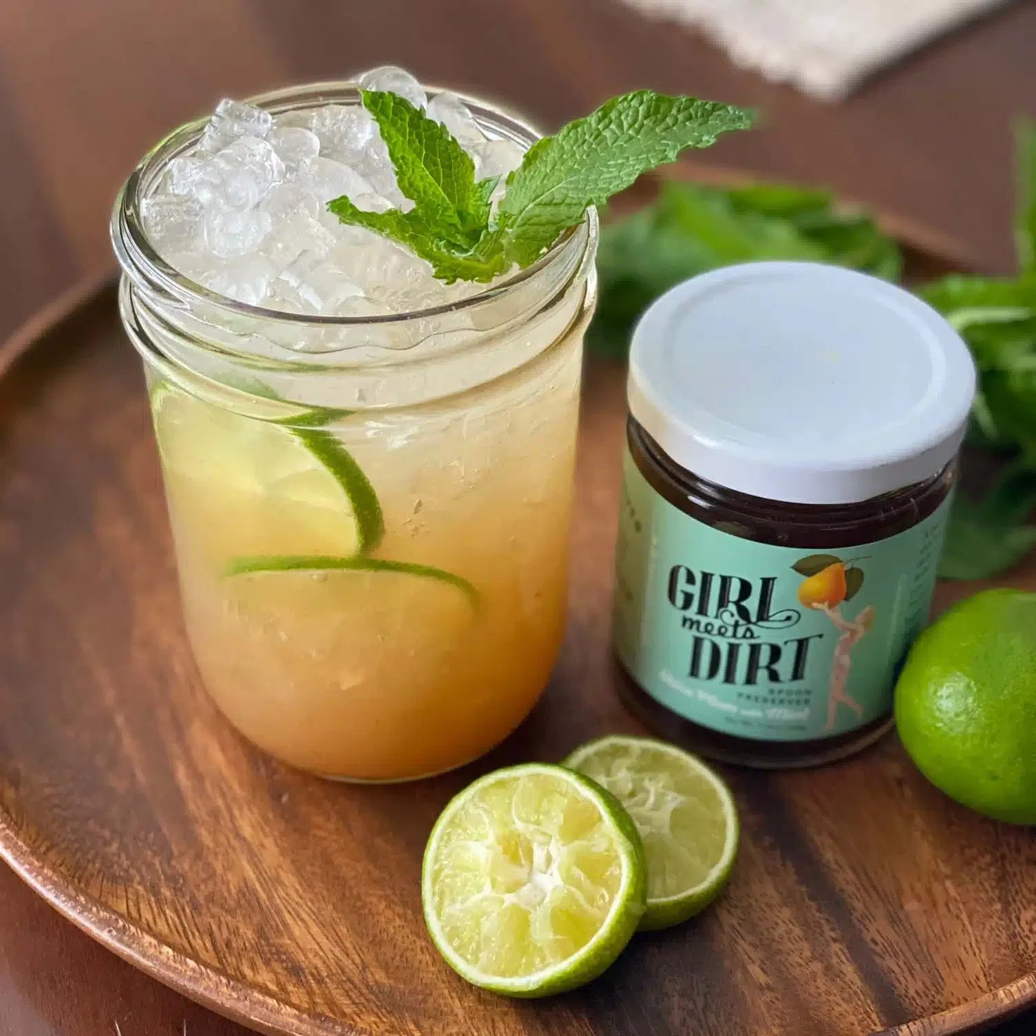 Plum Mint Mojito or Fauxjito
