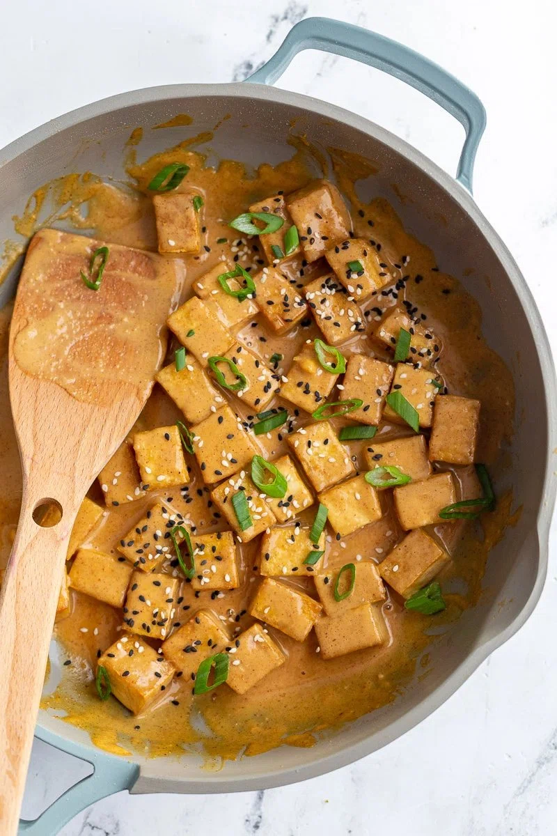 Peanut Sauce Tofu