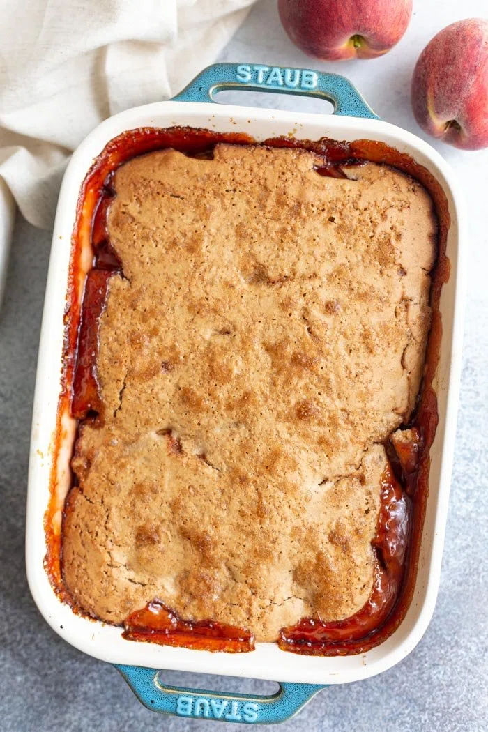 Old Fashioned Peach Cobbler