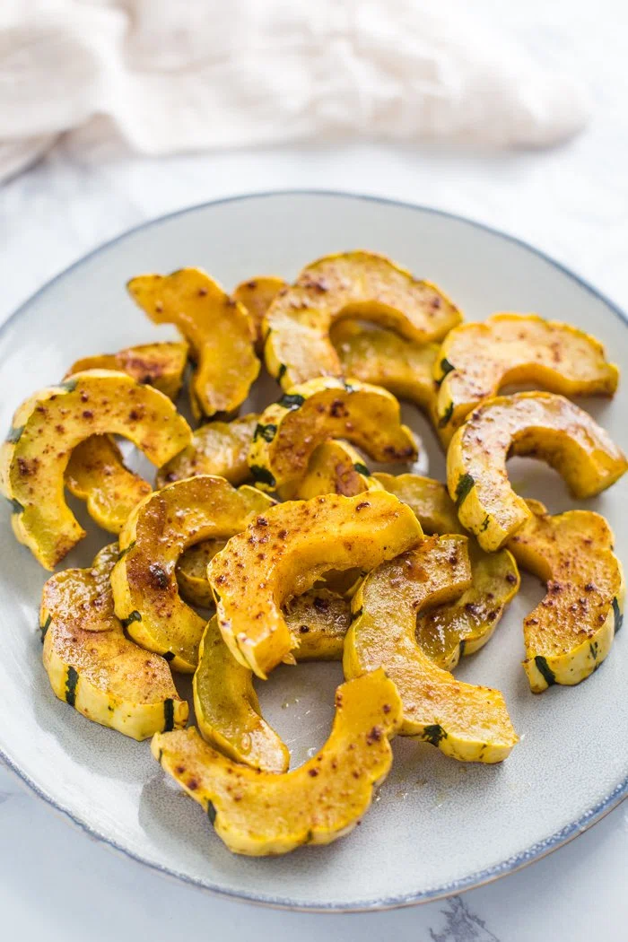 Roasted Delicata Squash 2 Ways