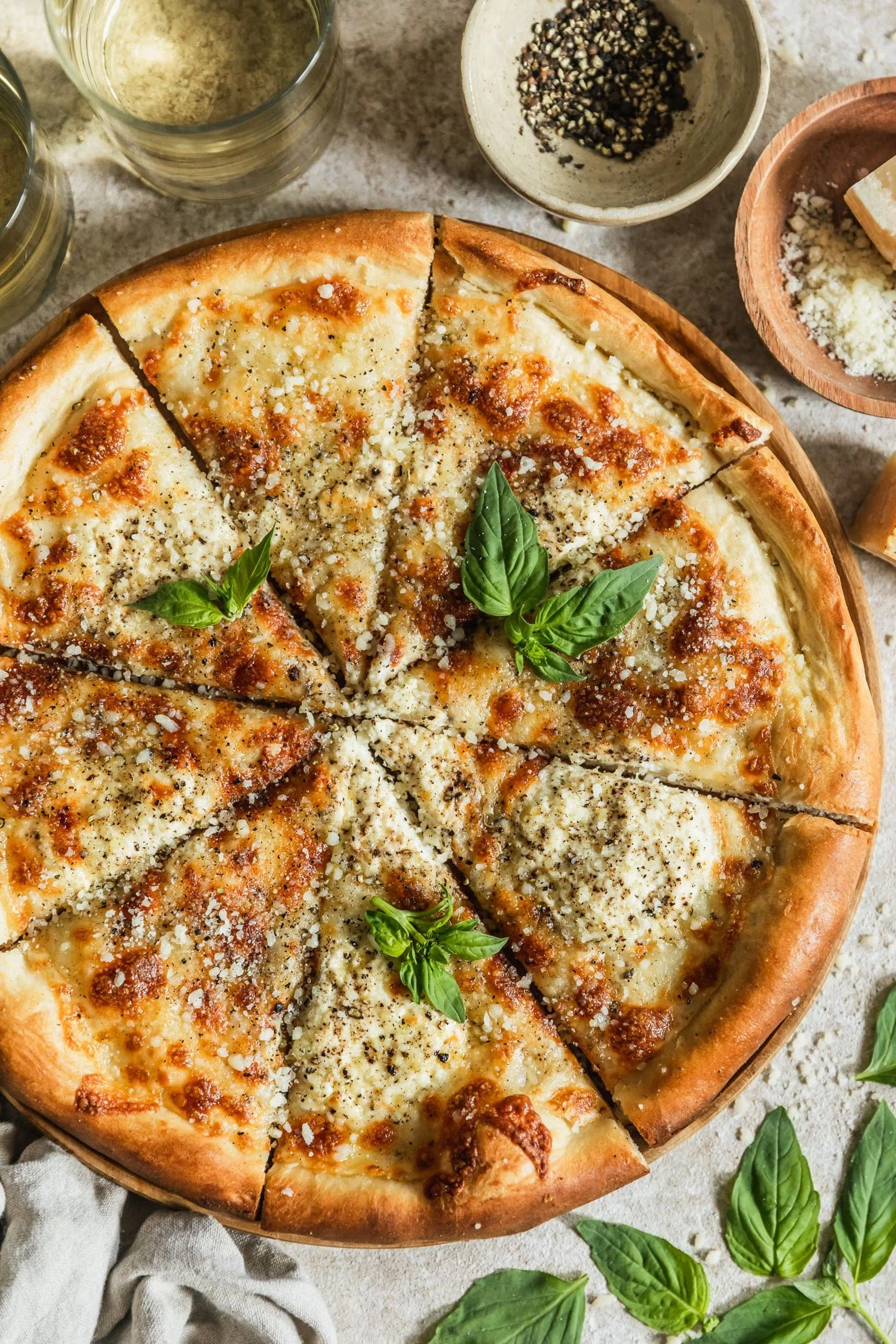 Cacio e Pepe Pizza
