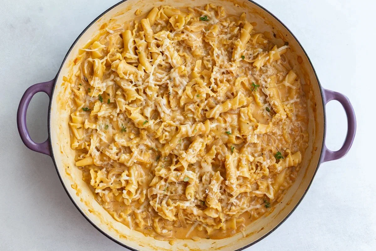 Creamy French Onion Pasta