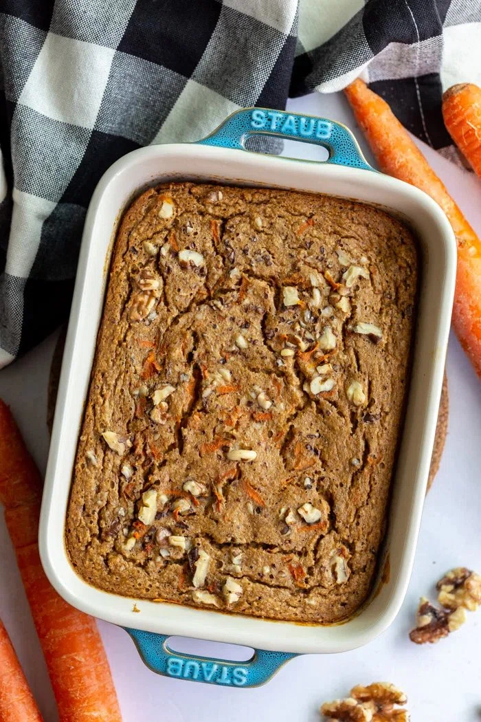 Carrot Cake Baked Oats