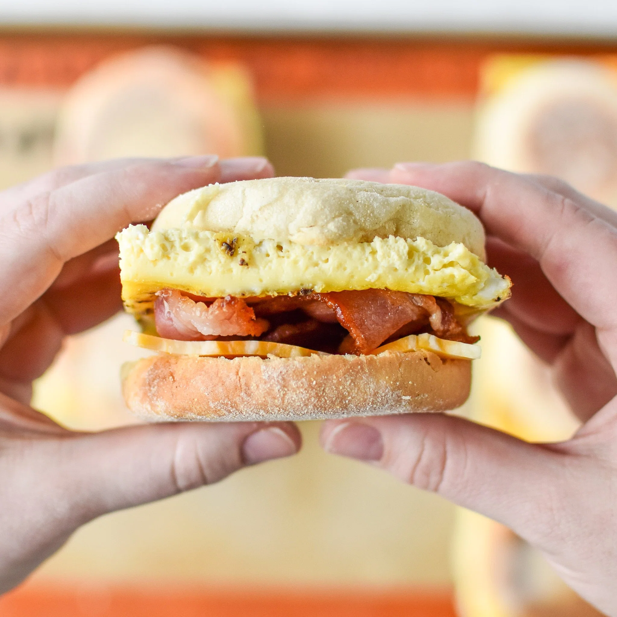 Make-Ahead Bacon Breakfast Sandwiches
