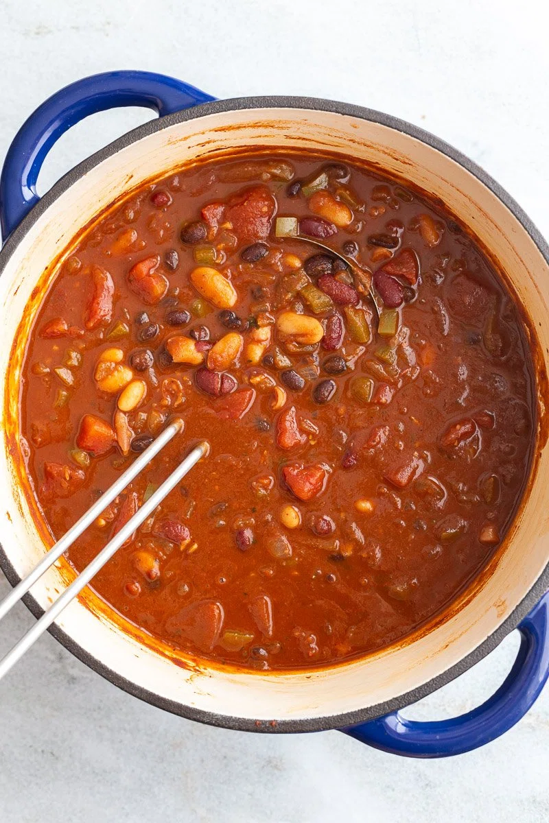 Loaded Vegetarian Chili