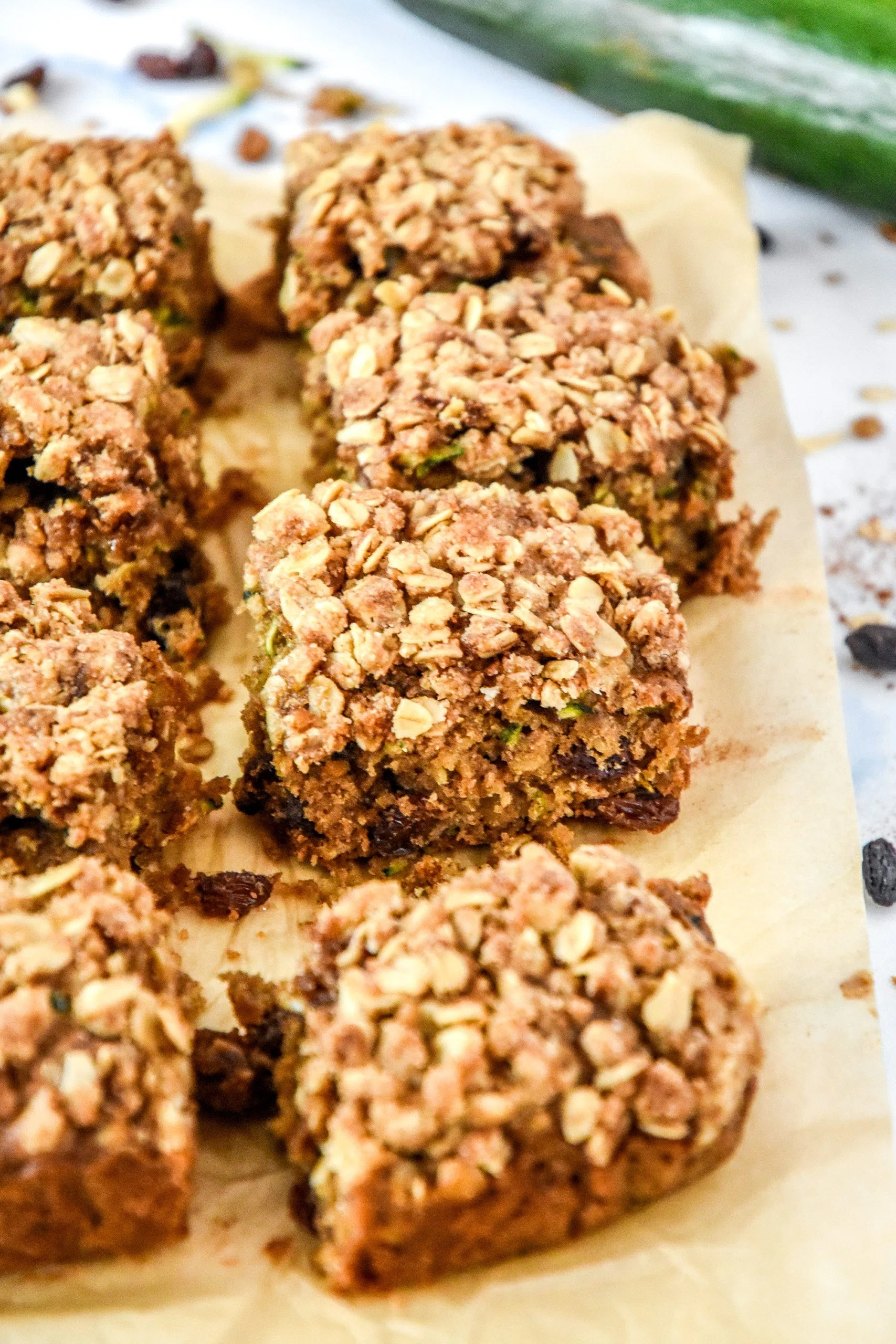 Cinnamon Raisin Zucchini Coffee Cake
